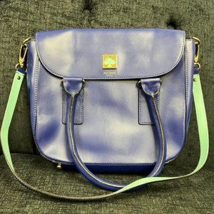 Blue Kate Spade Satchel Bag